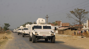 रौतहटमा सेनाको बख्तरबन्द गस्ती, १० हजार सुरक्षाकर्मी मैदानमा