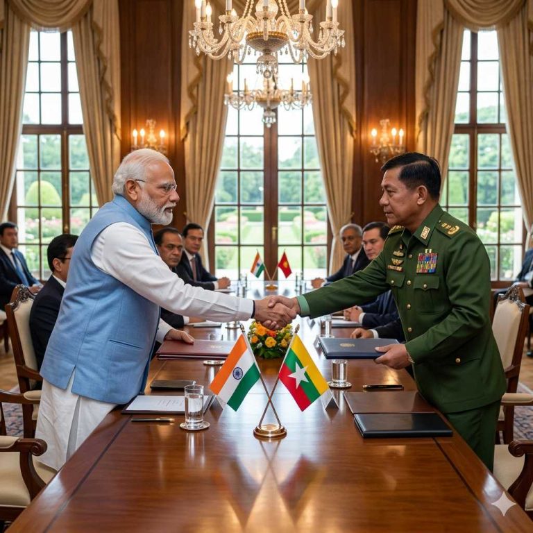 पश्चिमी दबाबका बीच भारतद्वारा म्यान्माको सैन्य नेतृत्वसँगको सहकार्य र संवादलाई निरन्तरता