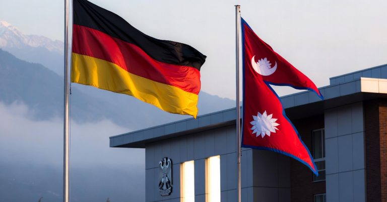 बाढी प्रभावितलाई राहत र पुनर्निर्माणका लागि जर्मनीद्वारा ८० लाख युरो सहयोग