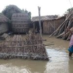 पहिरोमा एक जनाको मृत्यु, मधेसमा सयौँ घर डुबानमा